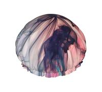 Cool Wallpapers Bonnet de douche pour homme Bonnet femme réutilisable imperméable long épais Soins des cheveux courts enfants Bain