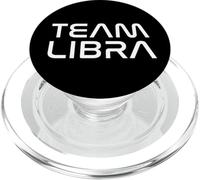 Cool White Font: Team Libra Zodiac Astrological Sign PopSockets PopGrip pour MagSafe