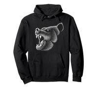 Cool Wild & Free California Golden State Sketch Drwaing Bear Sweat à Capuche