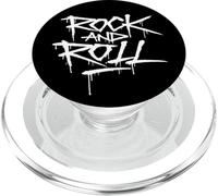 Cool Wild Rock and Roll Typography Graffiti Style Music Art PopSockets PopGrip pour MagSafe