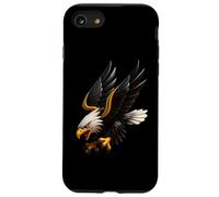 Cool Wild USA Eagle Hunting Illustration Graphic Designs Coque pour iPhone SE (2020) / 7 / 8