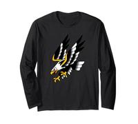 Cool Wild USA Eagle Hunting Illustration Graphic Designs Manche Longue