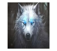 Cool Wolf Aimant de lave-vaisselle étanche pour réfrigérateur, armoire, décoration d'intérieur, décoration de cuisine, 58,4 x 66 cm