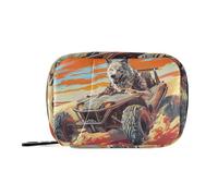 Cool Wolf Pilulier quotidien pour comprimés 7 jours de voyage Petit format pour médicaments et suppléments vitaminés