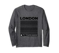 Cool Wonderful London Fashion Shirts, I Love London Vibes Manche Longue