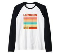 Cool Wonderful London Fashion Shirts, I Love London Vibes Manche Raglan