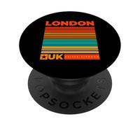 Cool Wonderful London Fashion Shirts, I Love London Vibes PopSockets PopGrip Adhésif
