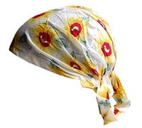 Cool4 Bandana d'été pour la plage, la mer, le soleil, le soleil, bonnet chimio, casquette A04, Nature avec tournesols, 55-57