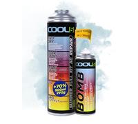 COOL5 5 en 1 - Kit de réparation de climatisation AC, remplacement du liquide de climatisation R1234yf pour voiture après 2016 + bombe rafraîchissante + APC 500 ml