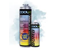COOL5 5in1 - Kit de réparation de climatisation, remplacement R1234yf pour la recharge de la climatisation pour les voitures après 2016 + Bombe de rafraîchissement + Nettoyant universel 500ml