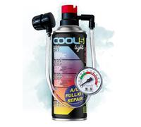 COOL5 recharge gaz de remplacement r134a, réfrigérant de remplacement r134a pour climatisation automobile - 1 boîte 5en1 HOBBY avec câble intégré, 235 g