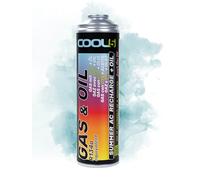 COOL5 2in1 - Recharge clim voiture R134a - r134a recharge kit, gaz de clim r134a pour la climatisation des voitures 1995-2016 + Nettoyant universel 500ml