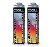 Cool5 réfrigérant de Remplacement r1234yf pour climatisation Automobile - 2 boîtes 2en1, 290g