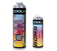 Cool5 Summer Kit de réparation complet pour climatisation AC Repair (R1234YF) - Pour voitures à partir de 2017, 290 g + 70 % de produit + bombe rafraîchissante