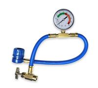Cool5 Tuyau de Pression avec manomètre pour l'auto-Remplissage de l'air conditionné de la Voiture - Filetage Type A 1/2-16