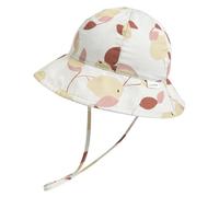 coolable Chapeau de Soleil Bébé Garçon Chapeau de Seau Bébé Fille Bord Large Bob de Plage Anti-UV Chapeau de Coton Réglable pour Enfants UPF 50+ - Récolte 4-6 Ans