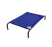 Coolaroo The Original Lit surélevé rafraîchissant pour Animal de Compagnie, Bleu Aquatique, Taille L