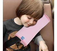 COOLBEBE Coussin de ceinture de sécurité pour enfant, coussin de voyage extra doux pour la tête, le cou et l'épaule en voiture, coussinets universels pour siège de voiture