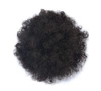 Coolbers Afro Puff Drawstring Ponytail Synthétique Afro Clip Kinky Curly Dans Les Cheveux Courts Extensions De Cheveux Bouclés Queue De Cheval Avec 2 Clips (Large, 4)