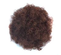 Coolbers Afro Puff Drawstring Ponytail Synthétique Afro Kinky Bouclés Cheveux Bouclés Extension De Cheveux Courts Afro Ondulés Ponytail Extensions De Cheveux Avec 2 Clips (Large, 33)