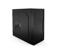 CoolBox Boîtier PC Micro ATX M550 – USB‑C – Alimentation incluse – Noir G