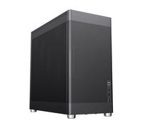 CoolBox MP1 Boîtier PC ATX, grilles Full Mesh avec Airflow optimisé, USB-C Avant, Cartes Graphiques jusqu'à 355 mm, supporte jusqu'à 6 Ventilateurs, Compatible avec Refroidissement Liquide, Noir