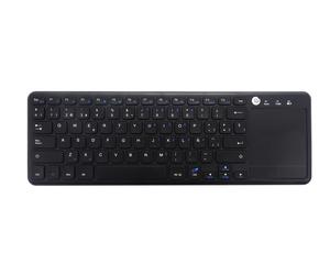 CoolBox CoolTouch clavier Universel RF sans fil QWERTY Espagnole Noir