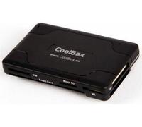 Coolbox Cre-065 Lecteur de cartes externe Noir Noir One Size