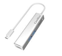 CoolBox Docking Station USB C Hub 5 en 1 Mini Dock Lite : HDMI, 2 x USB3.0, microSD et SD Compatible avec Apple MacBook Pro Air, ChromeBook et Ultrabooks avec USB-C.