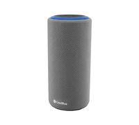 CoolBox Drop G232 Haut-Parleur Bluetooth Puissant 7W RMS x 2, Lecture Bluetooth 5.3 + Câble auxiliaire Inclus + Lecteur microSD, Résistance à l'eau IPX6, Fonction Mains Libres Gris