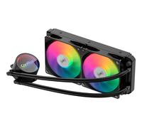 CoolBox Infinite Liquid 240 ARGB Processeur Refroidisseur de liquide tout-en-un 12 cm Noir 1 pièce(s)