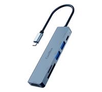 CoolBox miniDOCK C61 Avec fil USB 3.2 Gen 1 (3.1 Gen 1) Type-C Gris