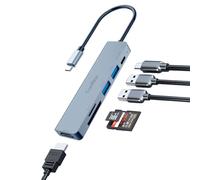 CoolBox miniDOCK C61 Avec fil USB 3.2 Gen 1 (3.1 Gen 1) Type-C Gris