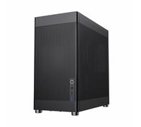 CoolBox MP1 Boîtier PC ATX, grilles Full Mesh avec Airflow optimisé, USB-C Avant, Cartes Graphiques jusqu'à 355 mm, supporte jusqu'à 6 Ventilateurs, Compatible avec Refroidissement Liquide, Noir