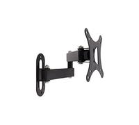 CoolBox Support TV Mural 14" - 27" avec Bras articulé, Inclinaison réglable. Supporte jusqu'à 10 kg. Compatible avec Les Supports VESA 75 x 75 et 100 x 100 mm.