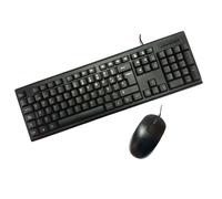Coolbox usb combo clavier/souris noir (pc-case)