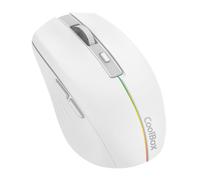Souris sans-fil CoolBox W01 Blanc 1600 dpi