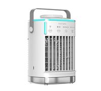 CoolBreeze Pro 2.0 Portable Air Conditioner Fan 5-in-1 Smart Mobile AC Water Cooling Fan(White - 700ML)