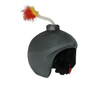 Coolcasc Housse de casque fantaisie Bombe noir Taille unique Multicolore