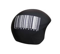 COOLCASC® Code-Barres - Couvre Casque Ski Enfant Universel - Personnalisez Votre Casque avec Une Housse Ski protectrice, Originale et Amusante - Accessoires Ski - Taille Unique
