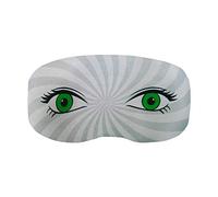 Coolcasc® Coolmasc - Couvre masque de ski en Microfibre, Yeux verts