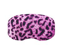 COOLCASC® Coolmasc Leopard Rose - Housse masque ski | Protection lunette de ski pour lentille - Couvre-masque anti-rayures et poussière, accessoire hiver résistant - Taille universelle