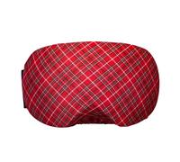 Coolcasc COOLMASC Scottish Red Étui pour lunettes de ski avec tissu élastique Protection et style pour enfants et adultes