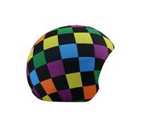 COOLCASC® Coolprint - Couvre Casque Ski - Housse Lycra Extensible et Amusante - Accessoire Ski & Snowboard - Taille Unique