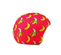 COOLCASC® Coolprint - Couvre Casque Ski - Housse Lycra Extensible et Amusante - Accessoire Ski & Snowboard - Taille Unique
