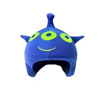 Coolcasc Monstre à Trois Yeux - Housse pour Casque Universelle - Personnalisez Votre Casque avec Une Housse protectrice Amusante et attirante - Taille Unique