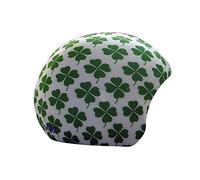 COOLCASC® Trèfle - Couvre Casque Ski Enfant Universel - Personnalisez Votre Casque avec Une Housse Ski protectrice, Originale et Amusante - Accessoires Ski - Taille Unique