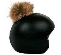 Coolcasc Couvre-casque multisport Exclusive pon-pon Noir et Brun Multicolore G