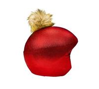 COOLCASC Exclusive Rouge - Housse de Casque Universelle - Accessoire de Noël pour Skier - Taille Unique