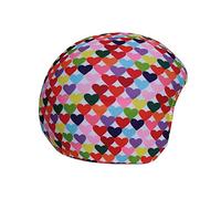 COOLCASC Multisport Couvre-Casque Coeurs Couleurs